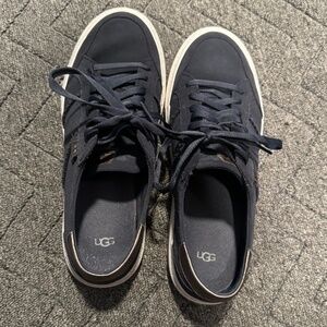 UGG Alameda Lace-Up Sneaker (Women) Size 10M, Eve Blue/Gunmetal